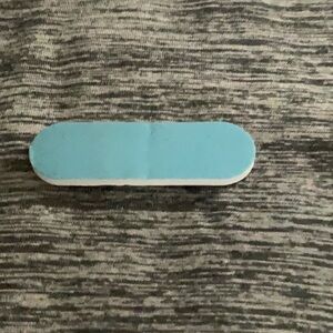 Blue Rectangular Home Accessory